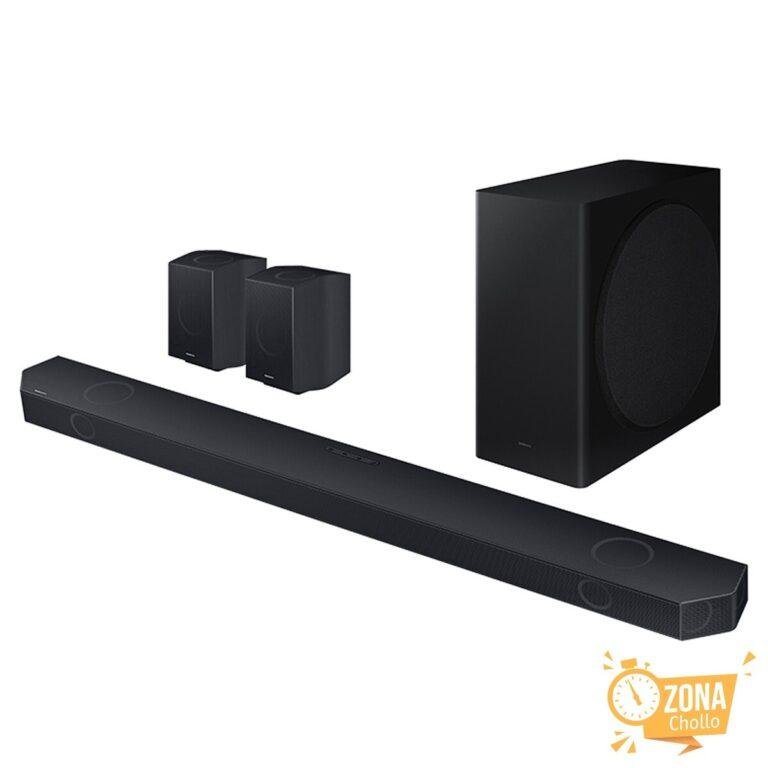 Barra de sonido Samsung 2023 HW-Q930C con Dolby Atmos y DTS: X… — 229 € -69%