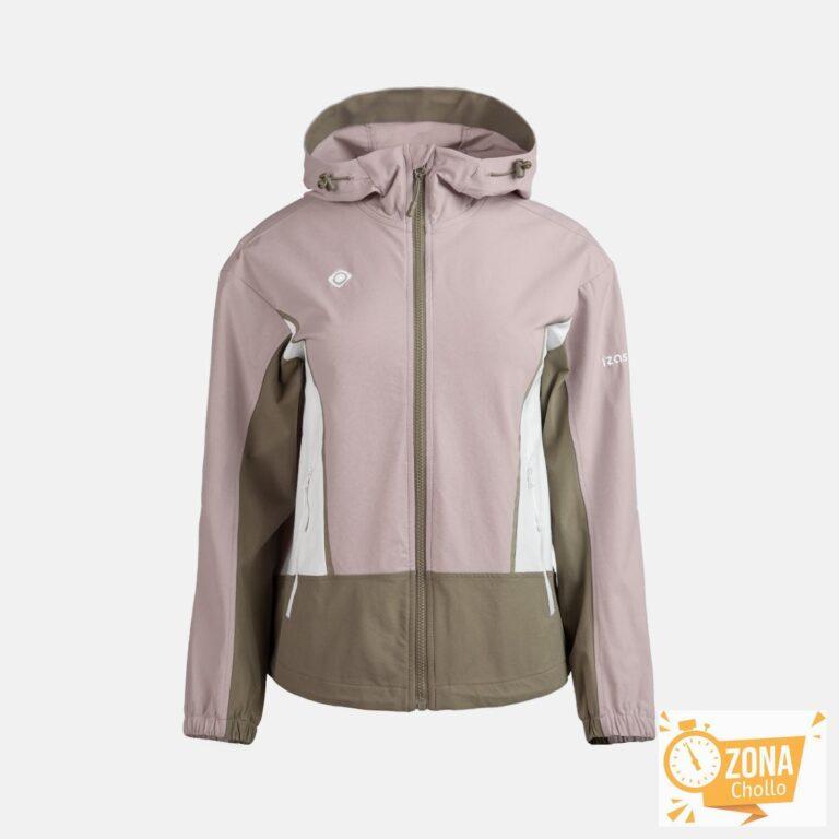 Chaqueta Ligera de mujer VENECIA Izas Rosa/Chocolate · El Corte Inglés — 35,99 € -70%