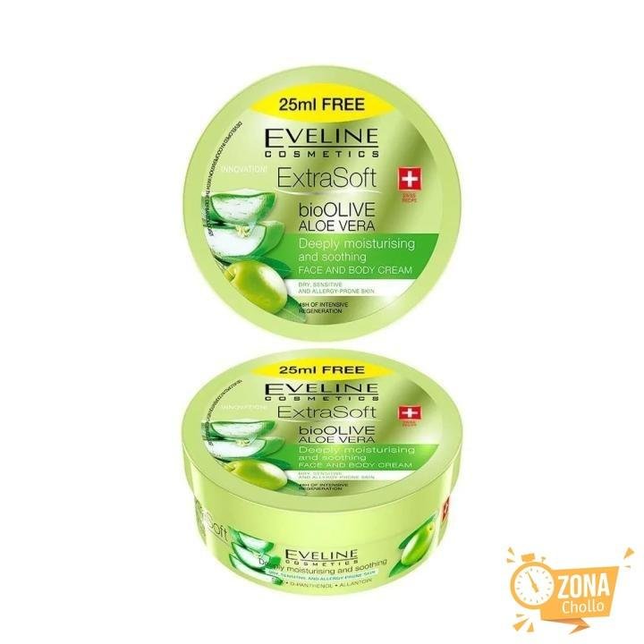 Crema Facial y Corporal Extra Soft Biooliva Aloe Vera – Eveline — 7.51 €