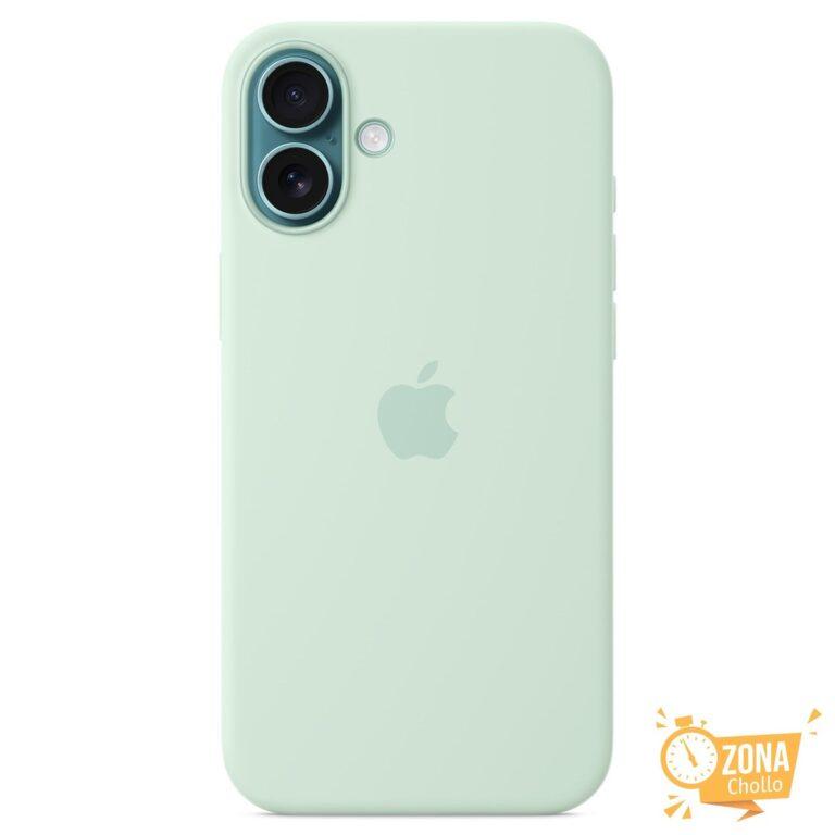 Funda de silicona con MagSafe para iPhone 16 Plus – Aguamarina · El… — 23 € -61%