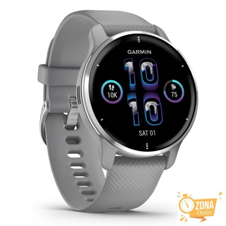 Garmin Venu 2 Plus Plata Smartwatch Gris · El Corte Inglés — 155 € -65%