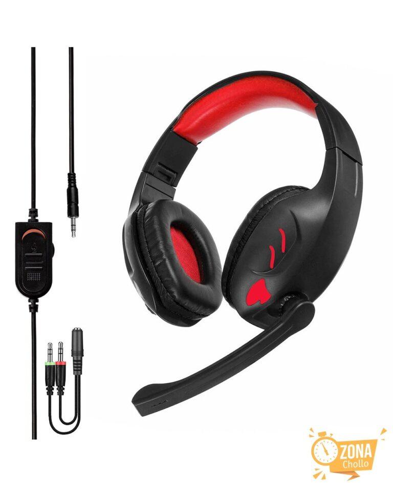 Headset IN-968. Auriculares gaming con micro — 19,95€ € -83%