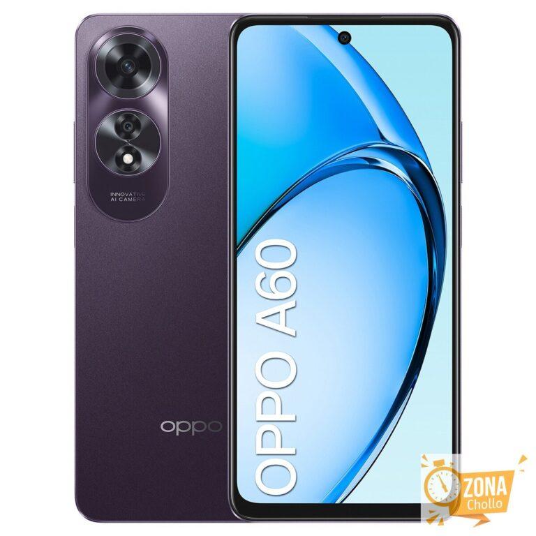 Oppo A60 8 GB + 256 GB móvil libre (Reacondicionado Grado C) Púrpura… — 99 € -50%