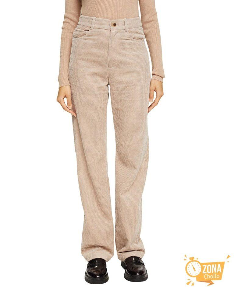 Pantalones de mujer pana straight fit — 15,00€ € -81%