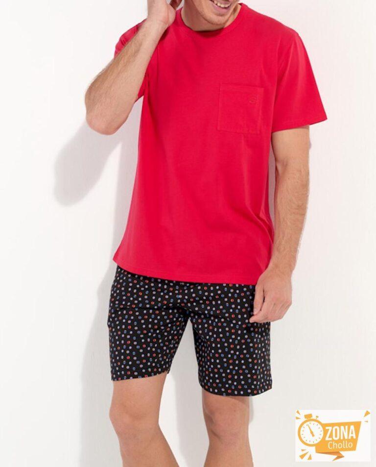 Pijama de punto estampado de hombre — 14,00€ € -81%