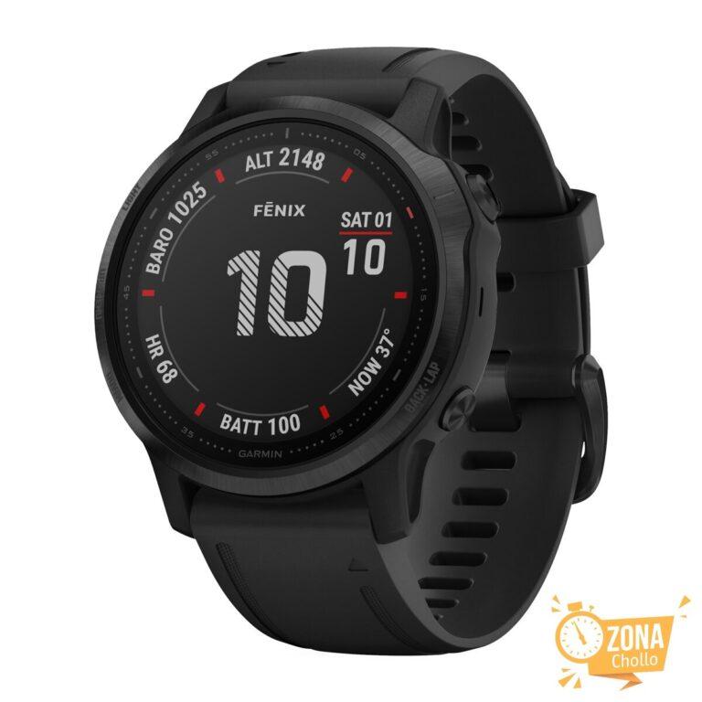 Reloj inteligente Smartwatch Garmin Fenix 6S PRO Negro · El Corte… — 195 € -70%