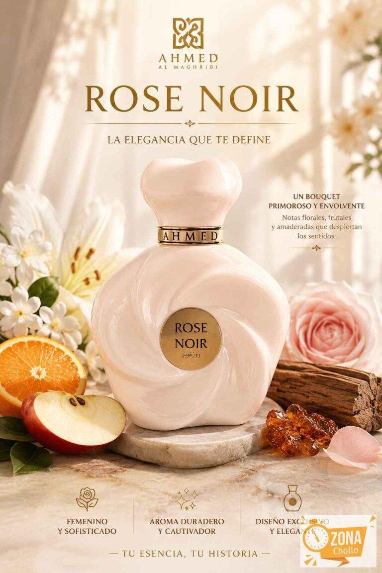 Rose Noir Ahmed Al Maghribi Eau de Parfum 75 ml · Tipo Olympéa ·… — 39.9 €