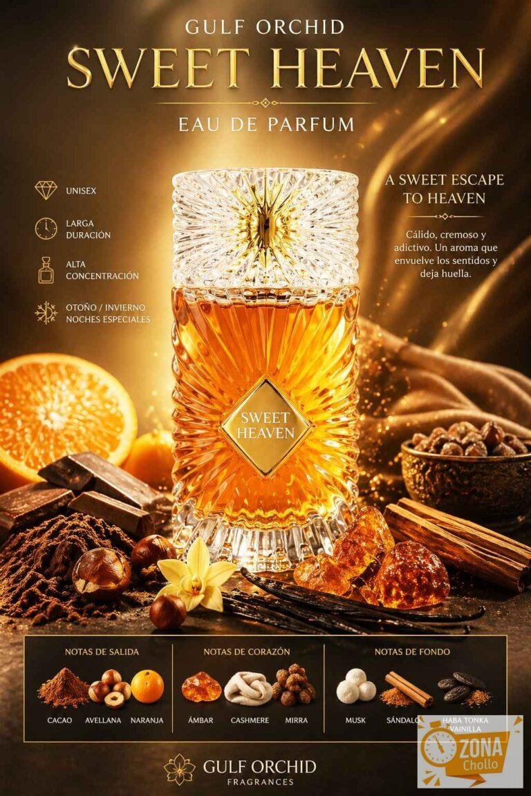Sweet Heaven Gulf Orchid EDP 20 ml · Cacao, avellana y vainilla… — 12.9 €