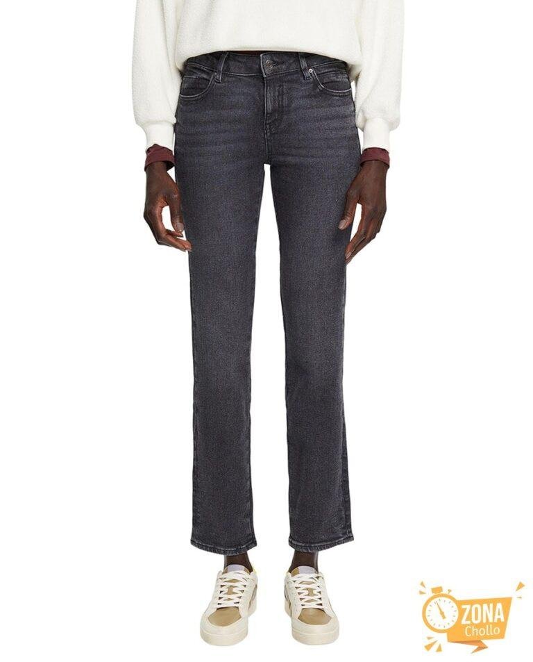 Vaqueros de mujer 5 bolsillos cintura alta — 11,00€ € -82%