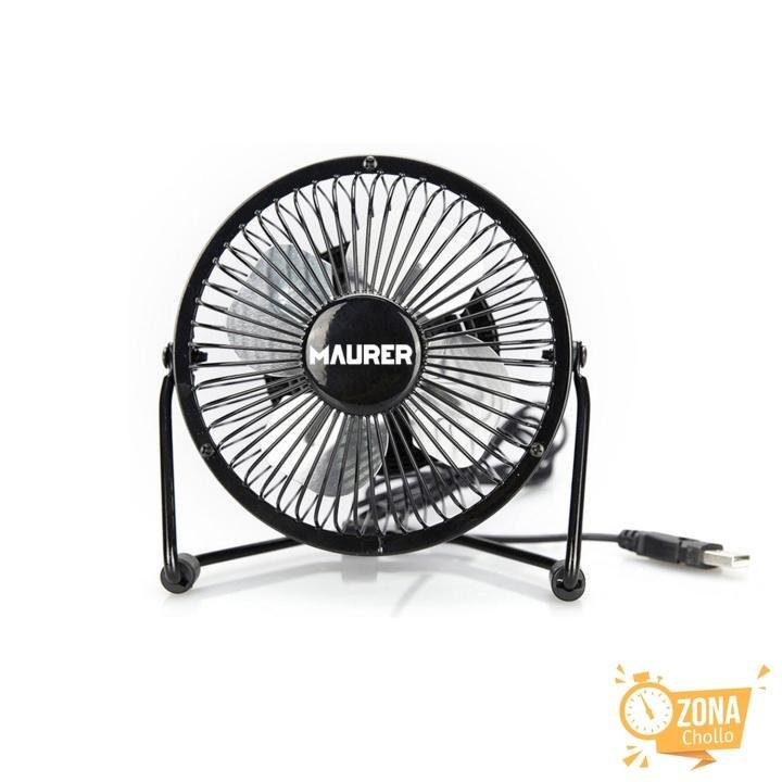 Ventilador sobremesa ø 10 cm. funcionamiento usb — 12.19 €