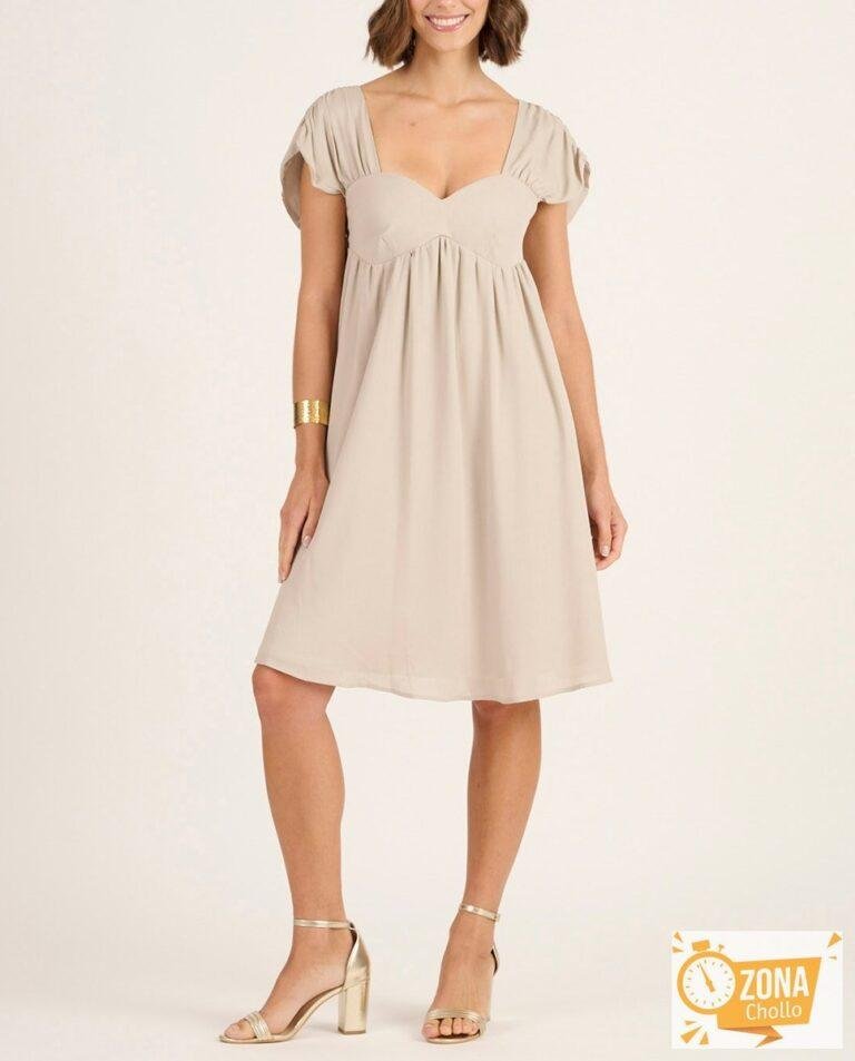 Vestido de mujer sin mangas con esocte corazón y espalda abierta con… — 14,00€ € -80%