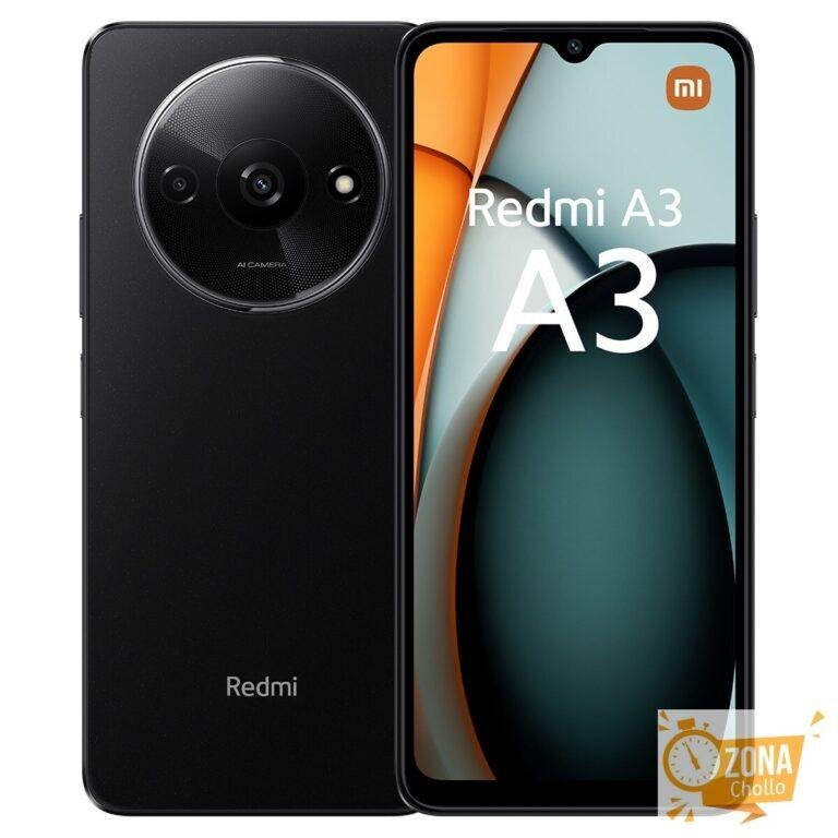 Xiaomi Redmi A3 128GB + 4GB RAM móvil libre (Reacondicionado Grado… — 41,65 € -68%