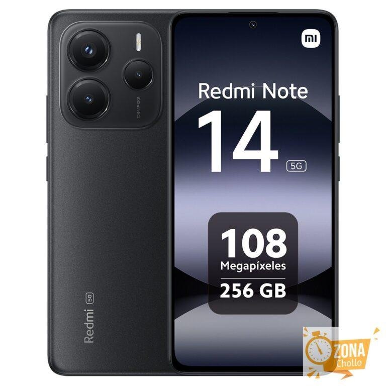 Xiaomi Redmi Note 14 5G 8GB + 256GB móvil libre (Reacondicionado… — 84,15 € -72%