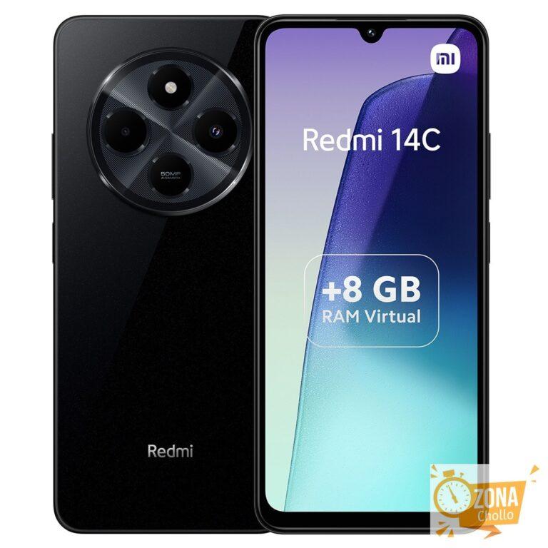 Xiaomi Redmi 14C 8GB + 256GB móvil libre (Reacondicionado Grado C)… — 89 € -50%