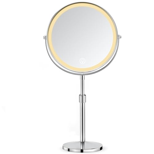 AIMAX ESPEJO MAQUILLAJE CON LUZ RECARGLABLE