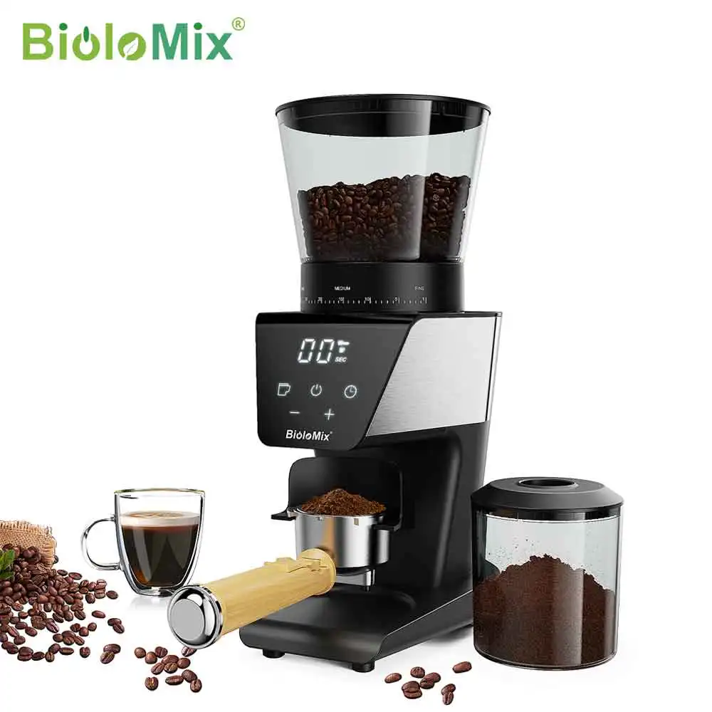 BIOLMIX-MOLINILLO DE CÁFÉ ELÉCTRICO AUTOMÁTICO
