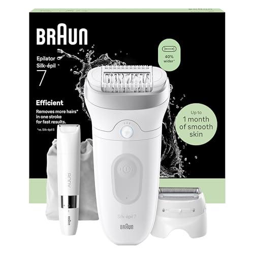 BRAUN SILK·ÉPIL 7 DEPILADORA ELÉCTRICA MUJER – PLATA