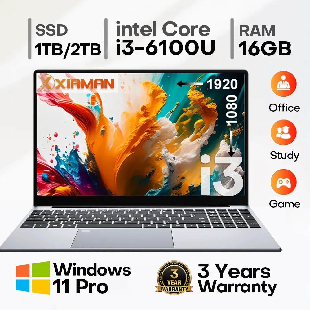 COMPUTADORA PORTÁTIL XIAMAN 15.6