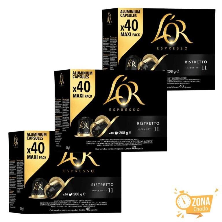 L’Or Cafe Espresso Ristretto Nespresso® Compatible MAXI PACK 40… — 42,29 €