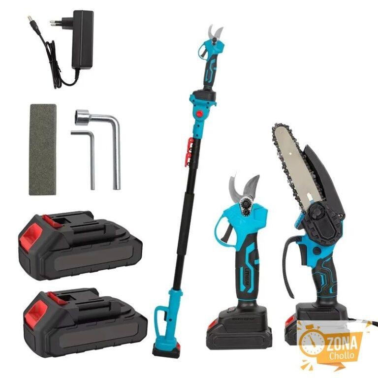 Motosierra eléctrica sin escobillas de 3500W, poste telescópico 3 en… — 41,77 €