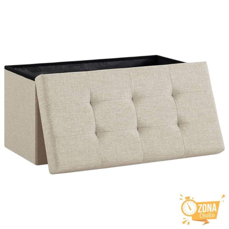 Puff Storage, Folding Storage Trunk, Footrest Stool, Cube Bench… — 15,88 €