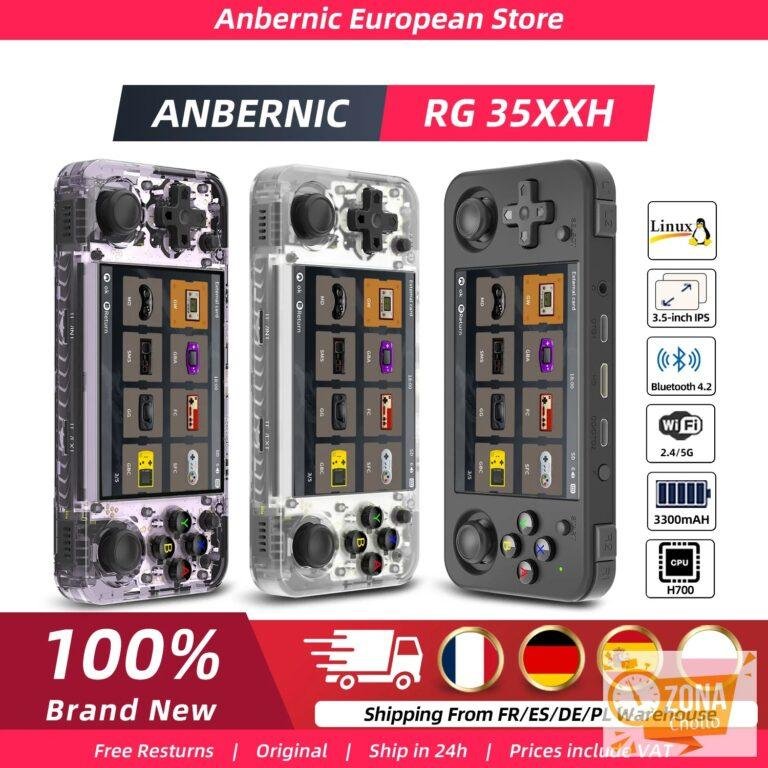 Anbernic-consola de juegos portátil RG35XX H, diseño de Joystick… — 44,03 €