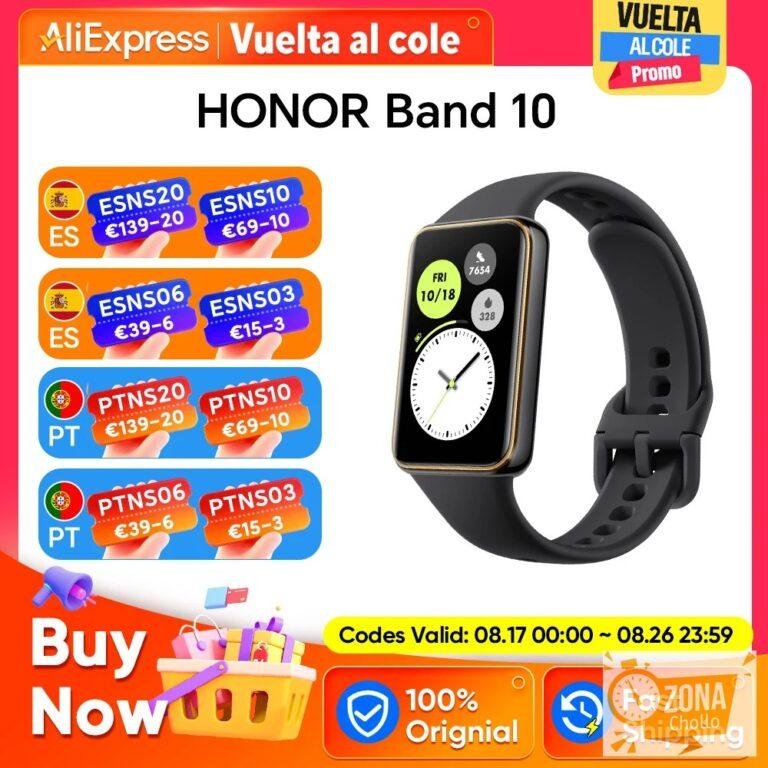 Versión Global Honor Band 10 banda inteligente diseño de borde curvo… — 33,17 €