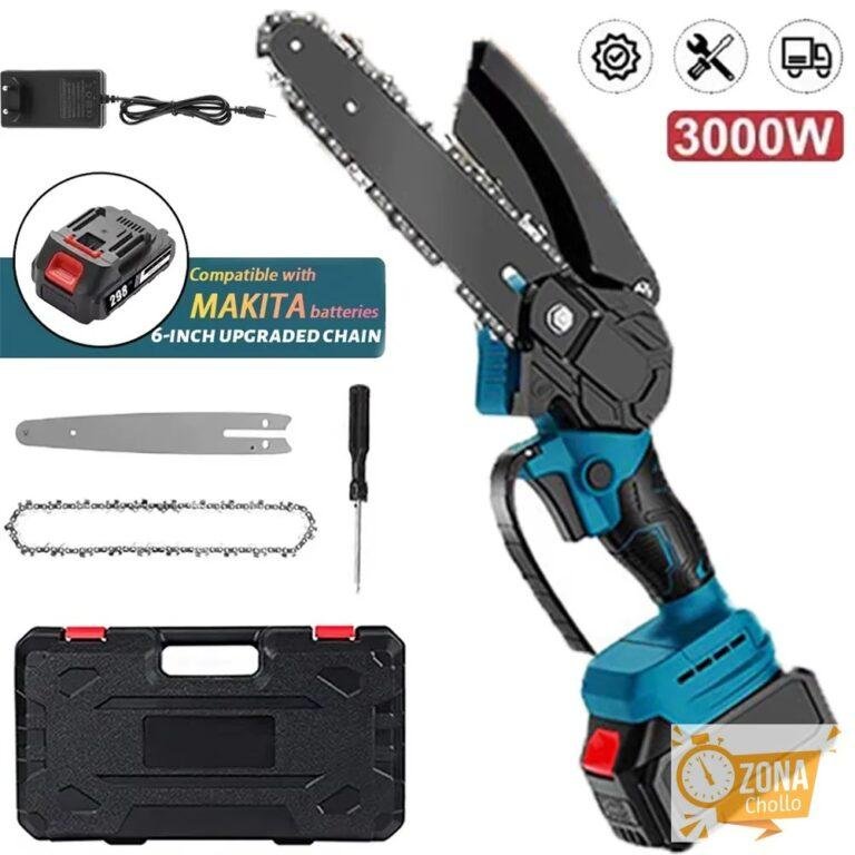 Mini motosierra eléctrica de 6 pulgadas, motosierra portátil de… — 15,29 €