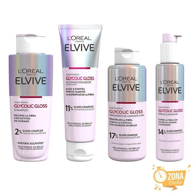 L’Oréal Paris | Rutina Elvive Glycolic Gloss Con Ácido Glicólico… — 16,39 €
