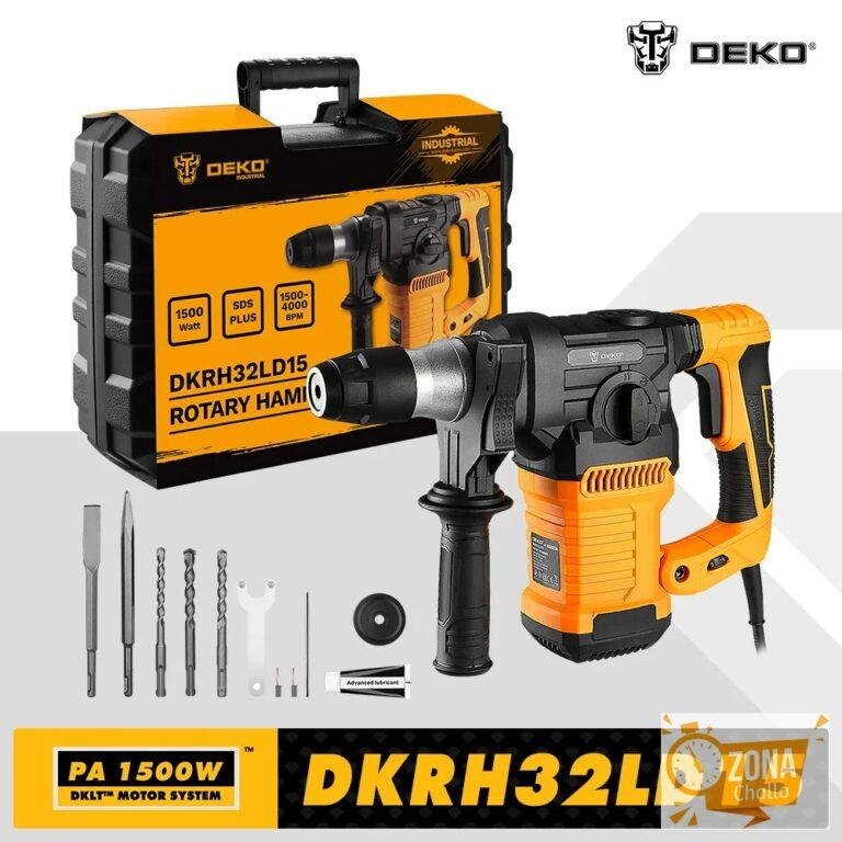 DEKO-Taladro de impacto eléctrico DKRH32LD1, martillo rotatorio… — 55,35 €