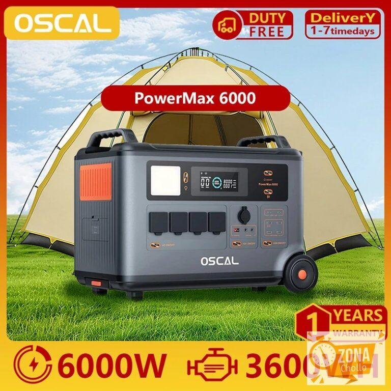 Estación de Energía Portátil Oscal PowerMax 6000, Generador de… — 1445.40 EUR €