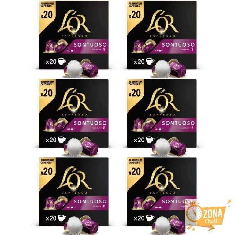 L’OR ESPRESSO café total 120 capsulas sontuoso -80u capsulas… — 25,08 €