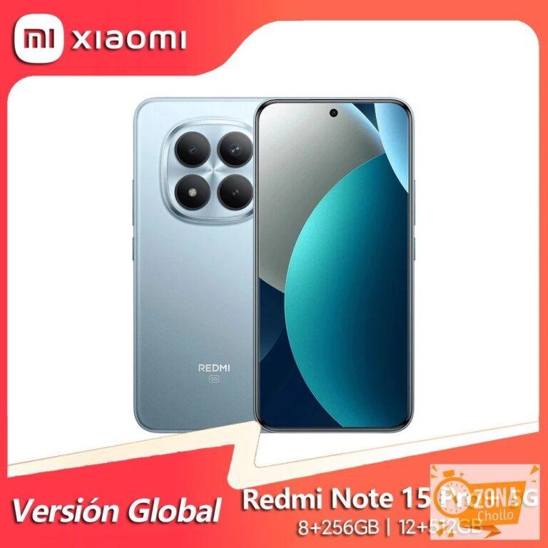 Xiaomi Redmi Note 15 Pro+ 5G, Snapdragon 7s Gen 4, Pantalla AMOLED… — 300,64 €