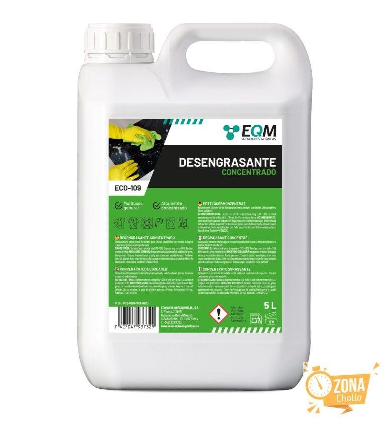 EQM – ECO-109 – Desengrasante Concentrado Enérgico – 5L – Limpieza… — 10.22 EUR €
