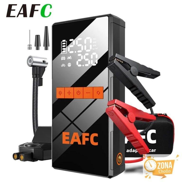 Arrancador de Coches Portátil EAFC 150PSI con Bomba de Aire, Batería… — 27,82 €