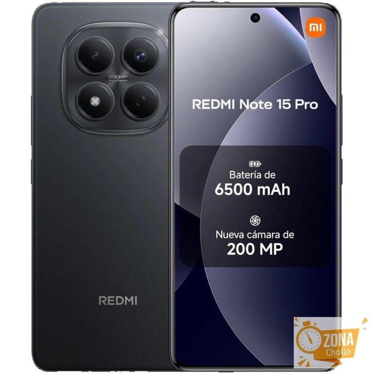 Móvil Xiaomi Redmi Note 15 Pro 4G Libre 8GB+256GB / 12GB+512GB… — 193,98 €