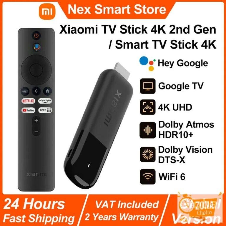 Xiaomi TV Stick 4K 2.a generación / Smart TV Stick 4K, medios de… — 61,09 €