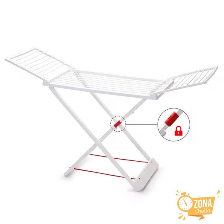 Tendedero de Ropa Plegable Blanco 20m² – Independiente, Ahorro de… — 23,48 €
