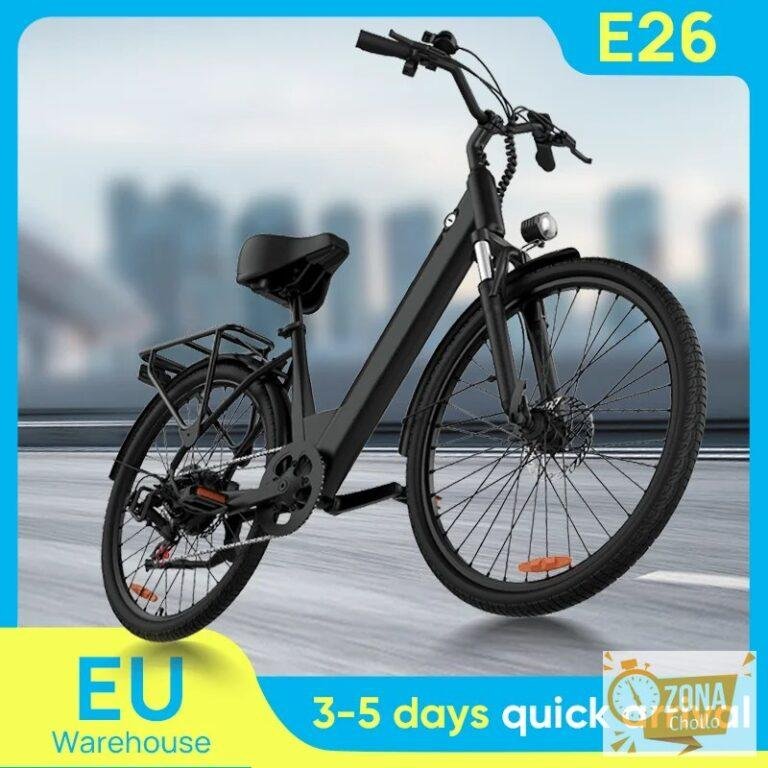 Urlife 750W E-Bike Commuter 26×2″ Neumáticos 48V 10.4Ah Pantalla LCD… — 584.64 EUR €