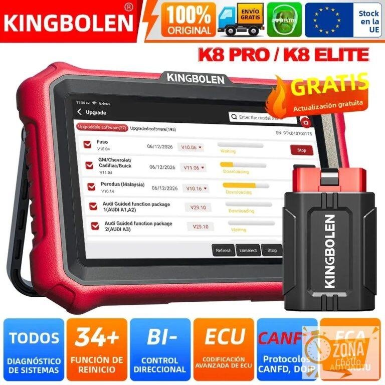 Herramientas de Diagnóstico KINGBOLEN K8 PRO / K8 ELITE 2026 para… — 414.87 EUR €
