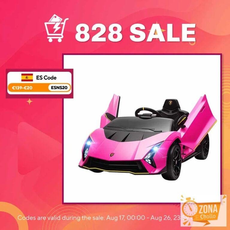 AIYAPLAY Coche Eléctrico para Niños de +3 Años Lamborghini Autentica — 145,12 €