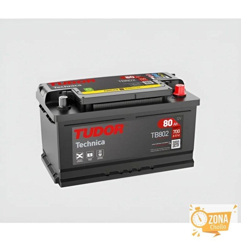 Tudor TB802 Batería de coche Tudor 80Ah 700A, Gama Technica. NO Apta… — 71,94 €