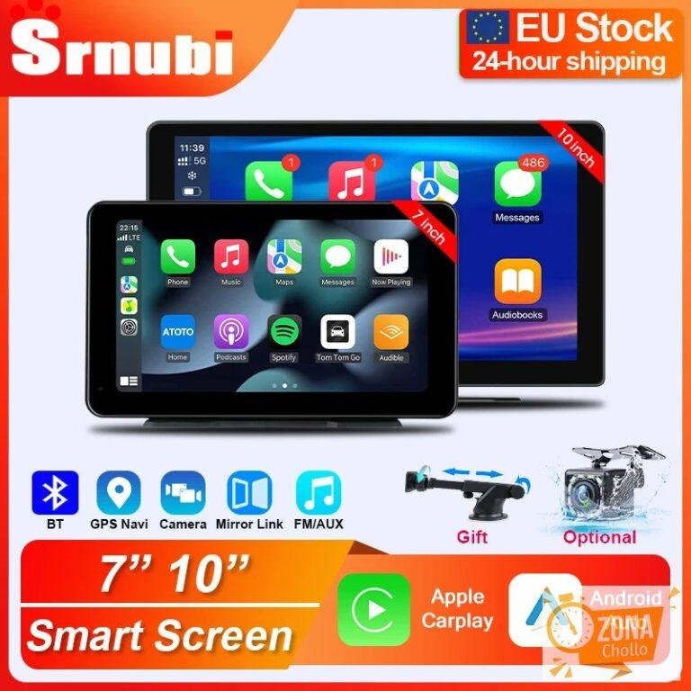 Srnubi Universal 7 «10» pulgadas Carplay inalámbrico para coche y… — 41.33 EUR €