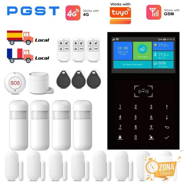 PGST Sistema de Alarma Inteligente GSM WiFi para Hogar, Compatible… — 86,69 €