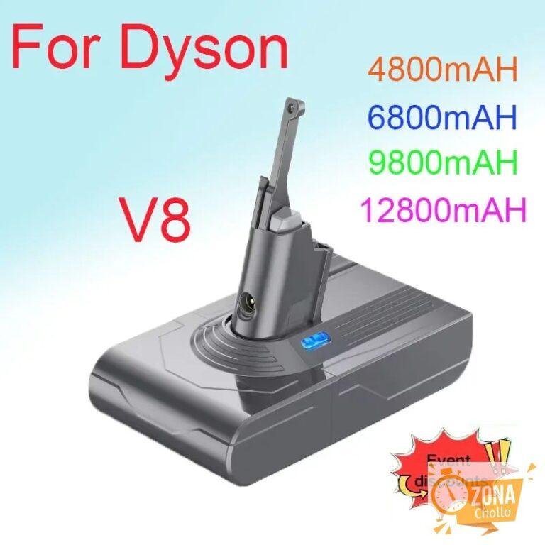 Batería de Repuesto de 12800mAh y 21.6V para Dyson V8 2025, Nueva… — 26.13 EUR €