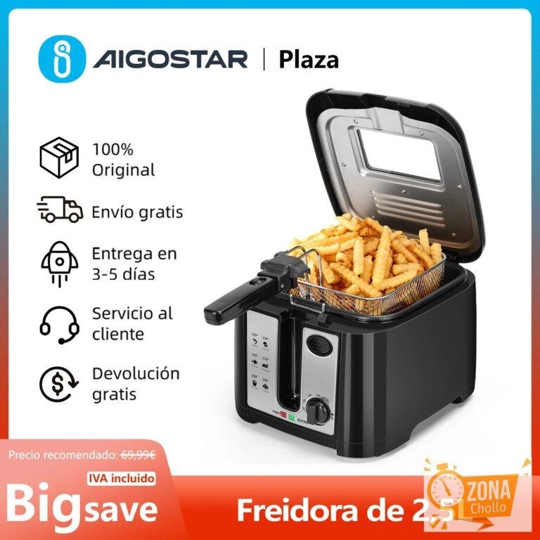 Freidora de 2,5L con Gran Ventana Transparente, Bol Antiadherente… — 34.27 EUR €