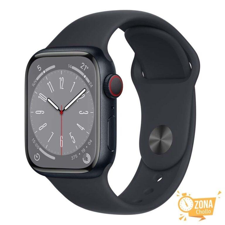 Apple Watch Series 8 GPS 41mm con caja de aluminio y correa… — 151,2 € -61%