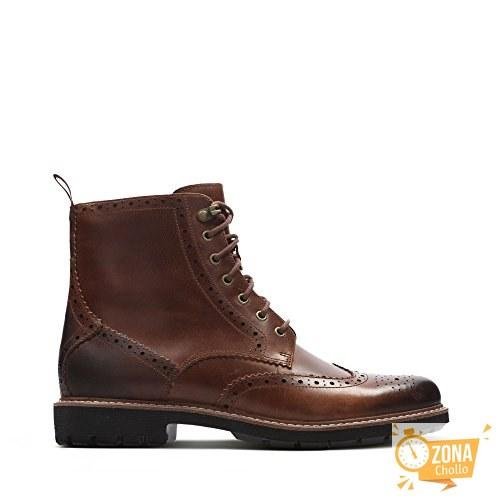 Clarks Batcombe Lord, Botas Chelsea para Hombre, Marrón (Dark Tan… — 73,69 € -50%