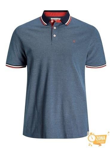 Jack & Jones Jjepaulos Polo Ss Noos Pls Camiseta tipo polo, Hombre… — 19,95 € -50%