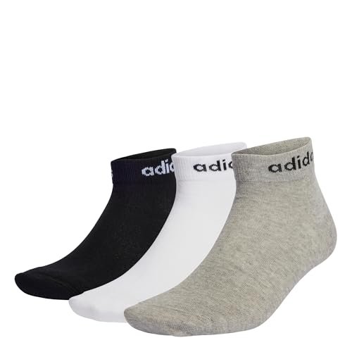 33% DESCUENTO adidas Unisex adulto Think Linear Ankle Socks 3 Pairs… — 5,99 € -33%